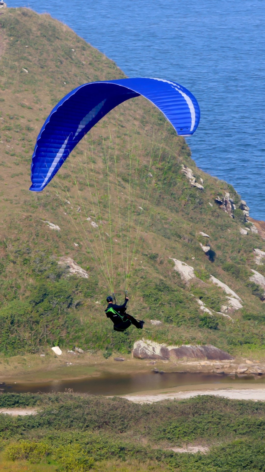 Voo Livre na Ilha do Mel, Morro do Sabão, Encantadas