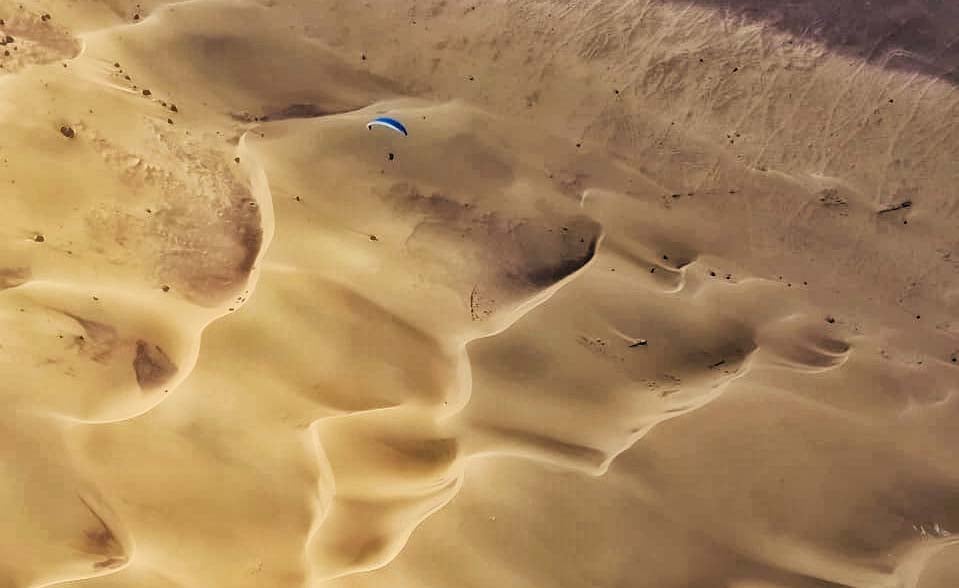 Roteiros Deserto do Atacama Vento Norte Paraglider. Voo Livre nas Dunas Mísitcas Iquique