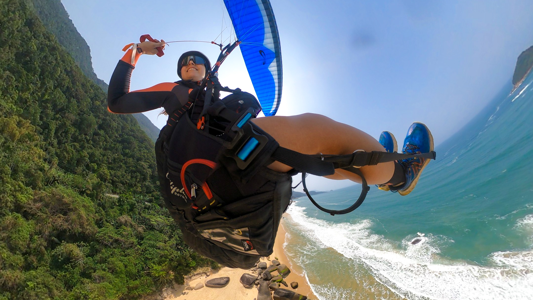 Alanna Lima Hike and Fly Morro do Anhagava Araçatuba Ansiedade